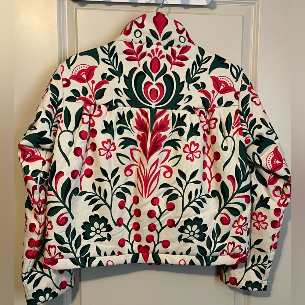 Anthropologie Floral Jacket Size XS - Picture 7 of 9